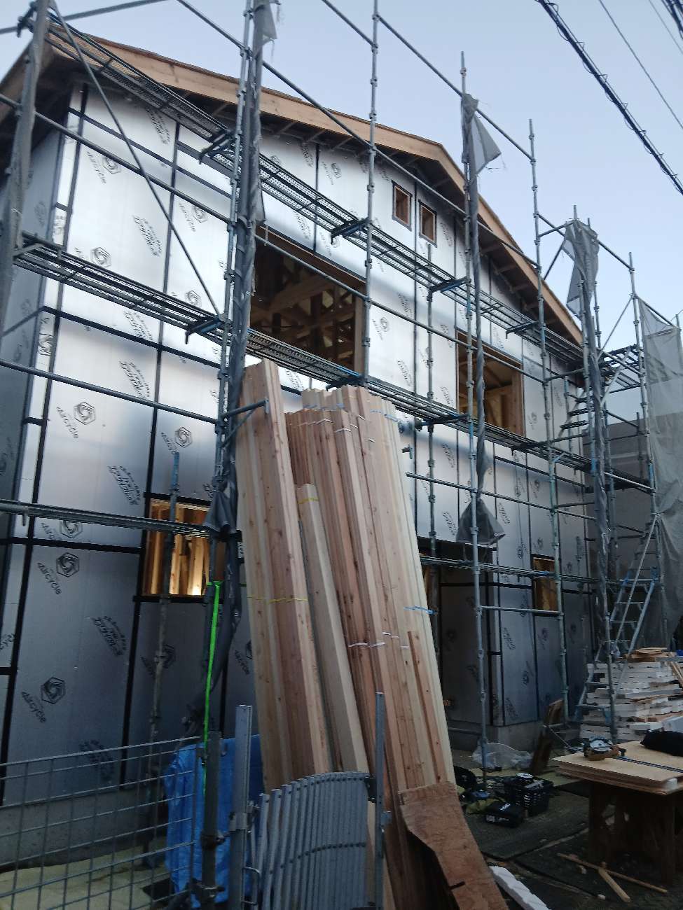 1/17(土)～エアサイクルの家 現場見学会＠東京都西東京市