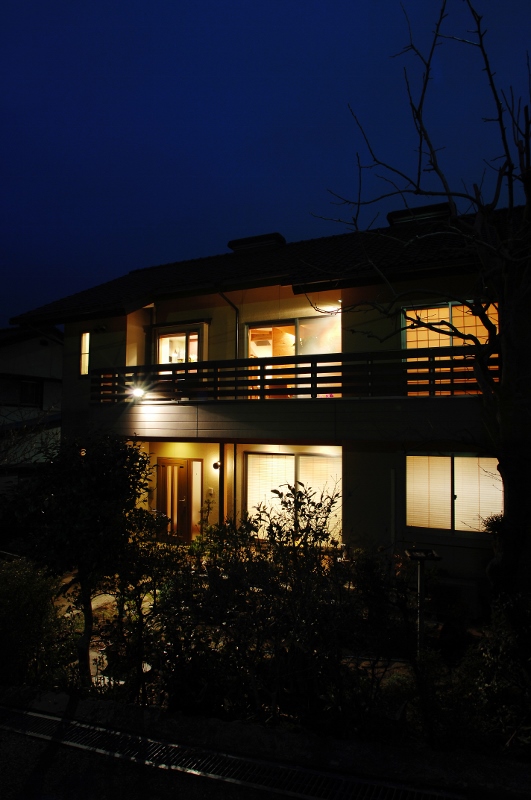 玄関共有の二世帯住宅
