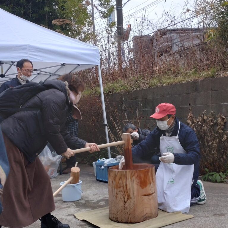 開催報告・新春もちつき会＠神野寺別院