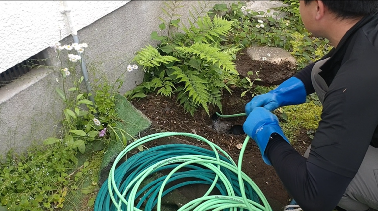 排水管の高圧洗浄で匂いや排水管の劣化を防ぐ