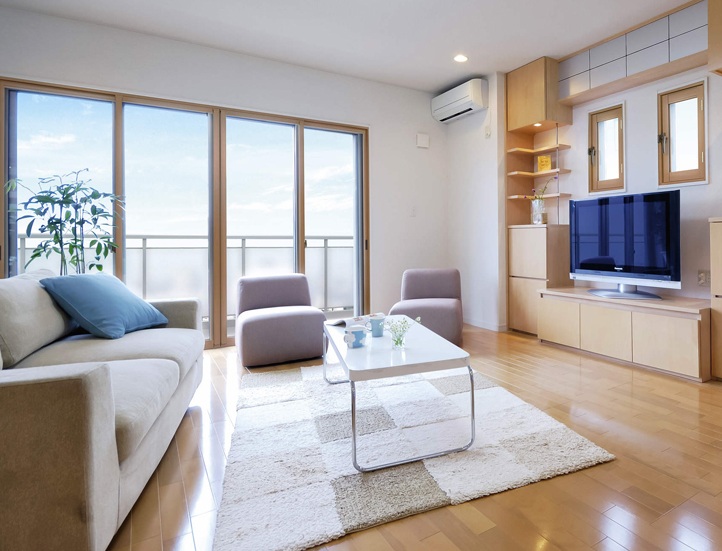 マンションサッシに内窓設置