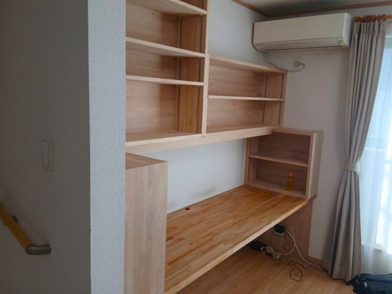 リフォームで書斎コーナー｜オーダー家具の魅力